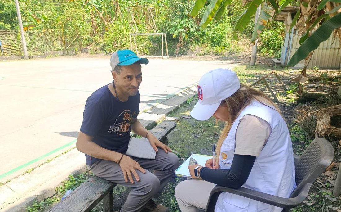 Atención psicosocial en zona rural de Quípama